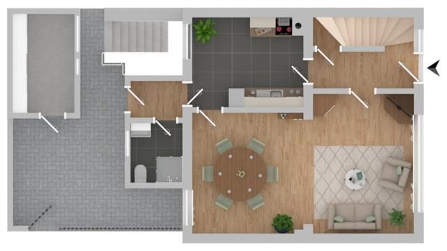 Ganzes Haus - Stadtmitte - 4 Personen - Familien Bocholt Kültér fotó
